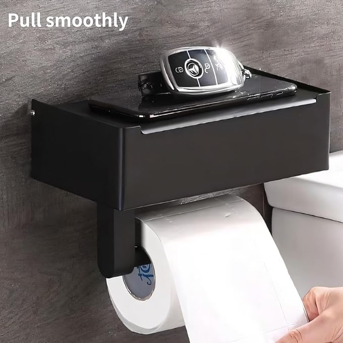 TJR-98775 Toilet Paper Holder with Shelf