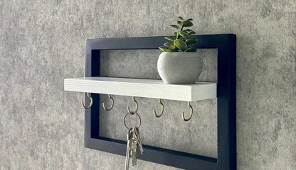 Key Holder for Wall Organized Entryway