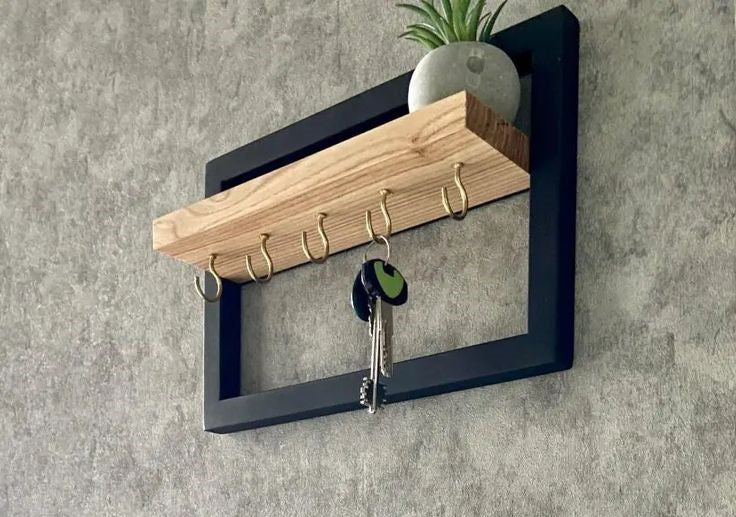 Key Holder for Wall Organized Entryway