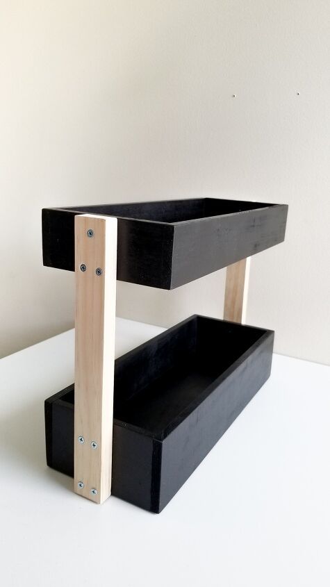 Two Tier Wood Caddy