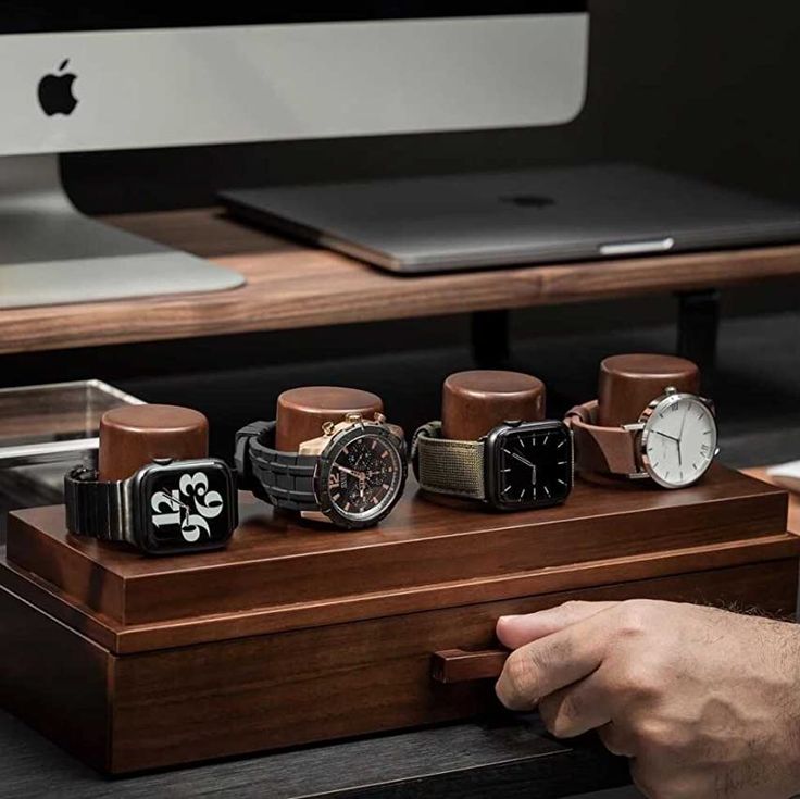 TJR-W2011, Wooden Watch Collection Organizer 4