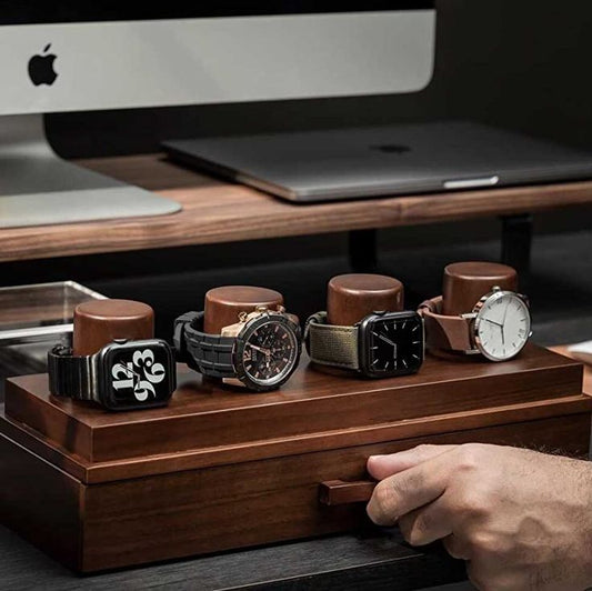 TJR-W2011, Wooden Watch Collection Organizer 4
